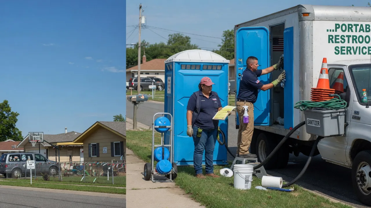 Portable Toilet Rental in Schneider, IN near me